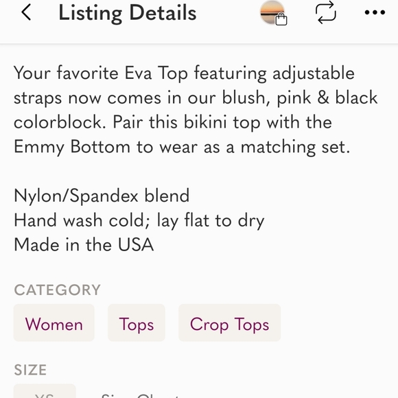 Beach Riot Bikini Top - Picture 6 of 6